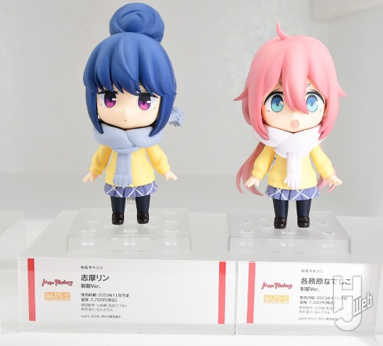 粘土人摇曳露营△ 各务原抚子&志摩凛 校服版 WF2023S展图repost