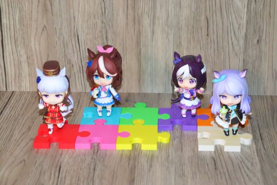 赛马娘粘土人和GSC拼图底座