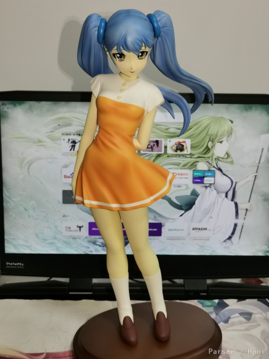 武藏屋 机动战舰Nadesico 星野琉璃16岁 休闲装 1/5树脂冷浇筑雕像 2004初版