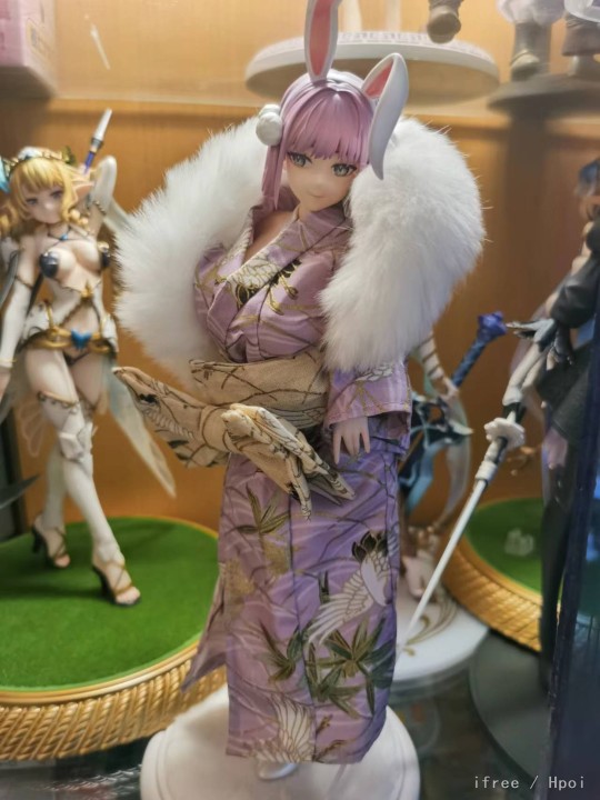 手机渣拍，和服兔女郎lume