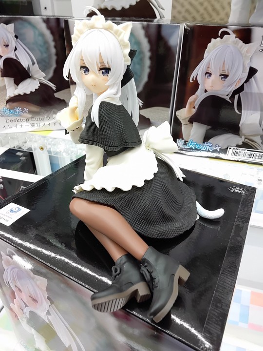 TAITO Desktop Cute 魔女之旅 伊蕾娜~猫耳女仆~ 店头展示转图