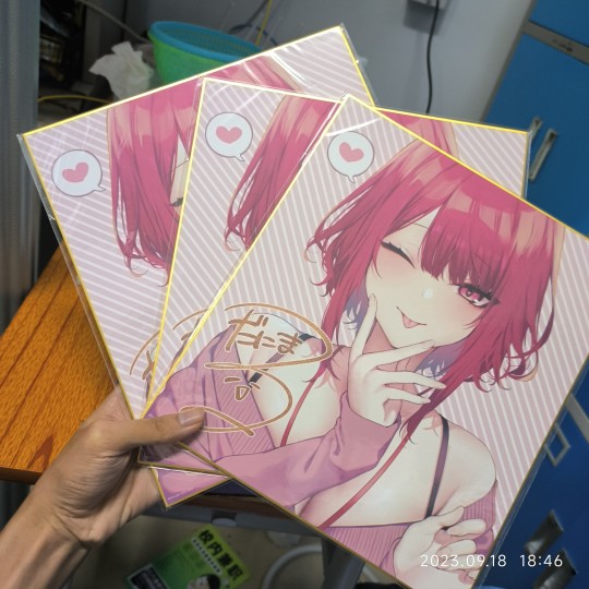 だにまる复制签名色纸与复制原稿套装到货！