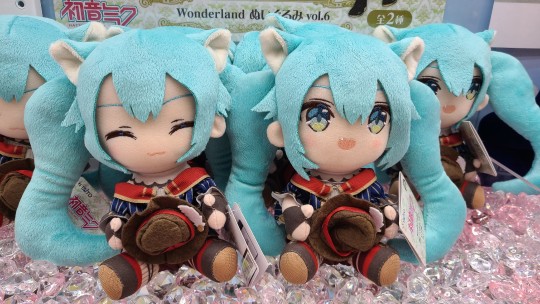 TAITO 初音未来 童话仙境毛绒玩偶6 门店展示转图