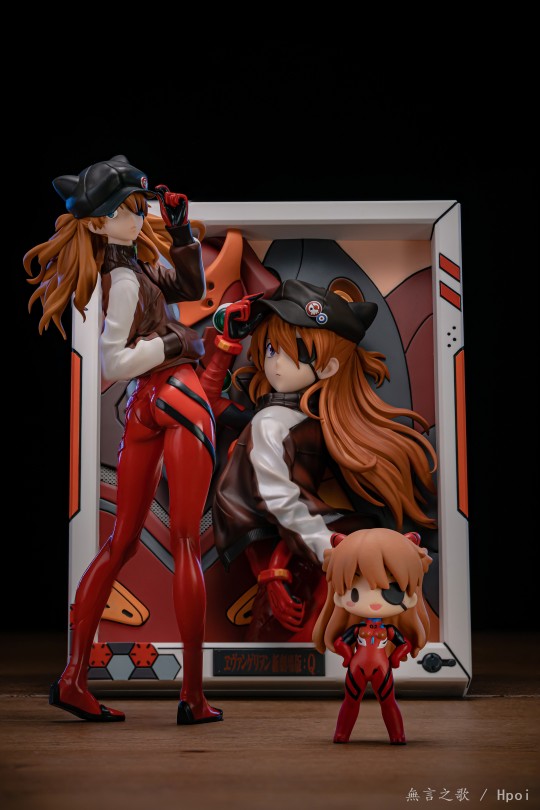 开天 EVA 明日香 立体相框