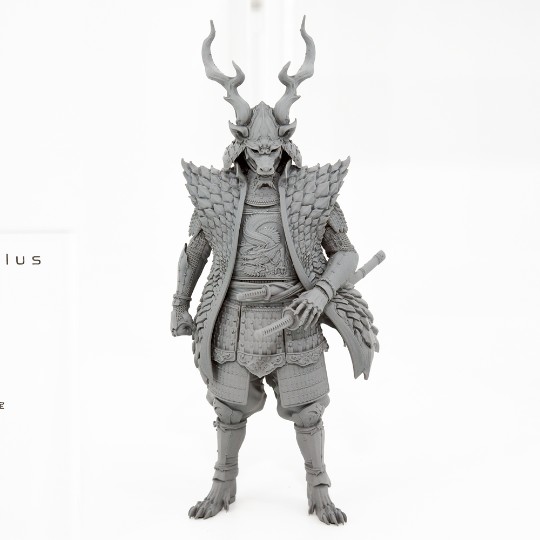 annulus 十二生肖之武士 龙 组装式固定塑胶模型 展图转载