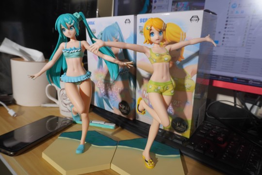 Project DIVA Arcade Future Tone 初音ミク 鏡音リン 泳装组合