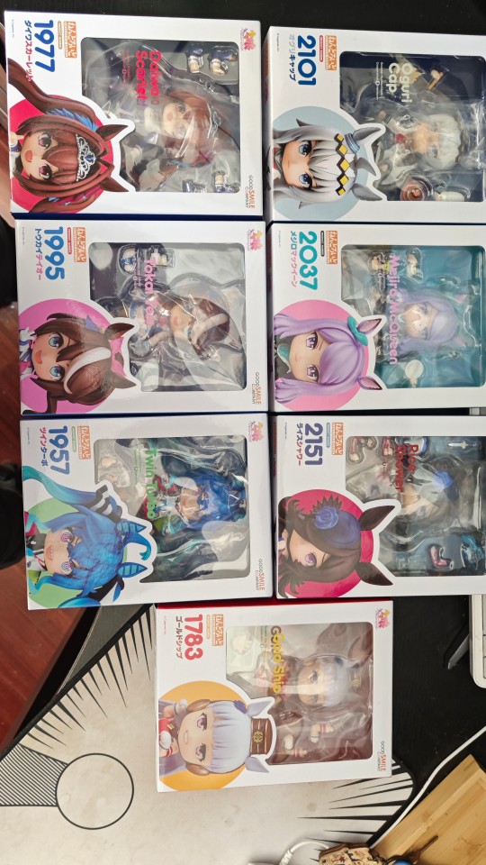 赛马娘粘土人开盒