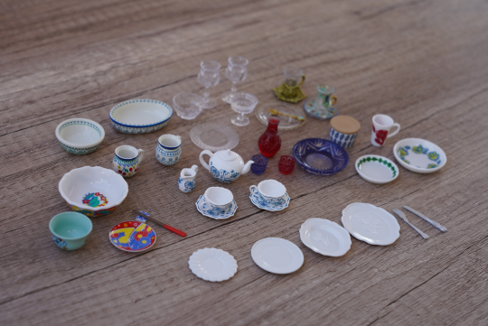 小小样品系列 华丽餐具收藏集拆箱记录