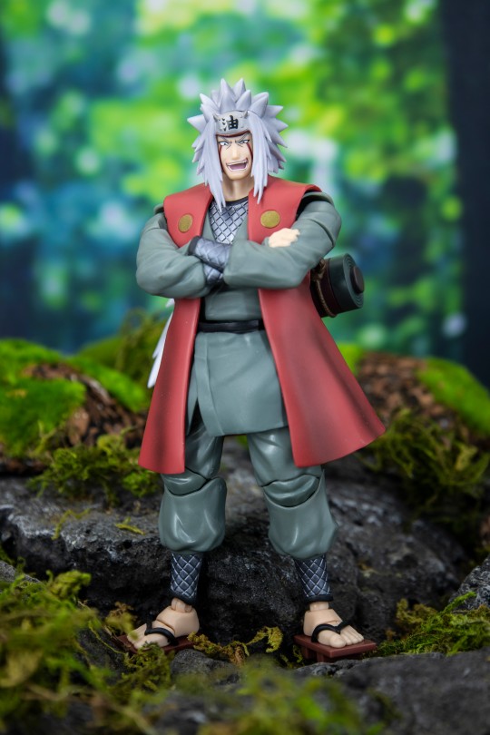 万代 SHF 火影忍者 自来也 -Exclusive Edition- 【吾昂王的模玩摄影分享】