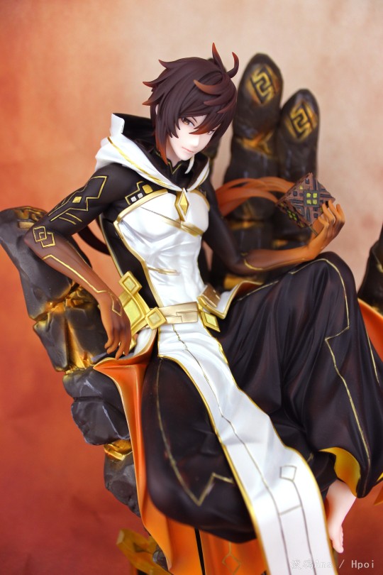 原神 钟离 尘世可赴gk涂装作品