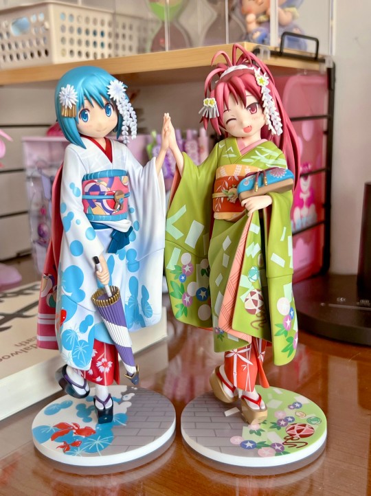 佐仓杏子&美树沙耶香 魔法少女的晴着和服