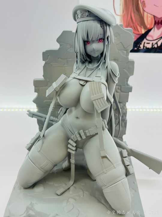 WF23上海 霰弹枪女孩灰模