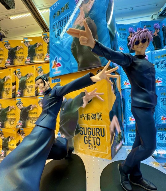 世嘉 Luminasta 咒术回战 第二季 五条悟&夏油杰 最强的两人 门店展示转图