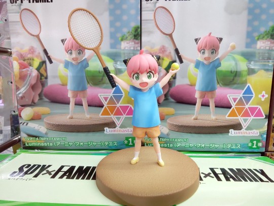 世嘉 Luminasta 间谍过家家 动画版 阿尼亚·福杰（网球大战）大货实拍返图搬运