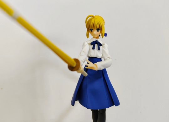 figma便服saber 换了2.0头雕  感觉好看不少