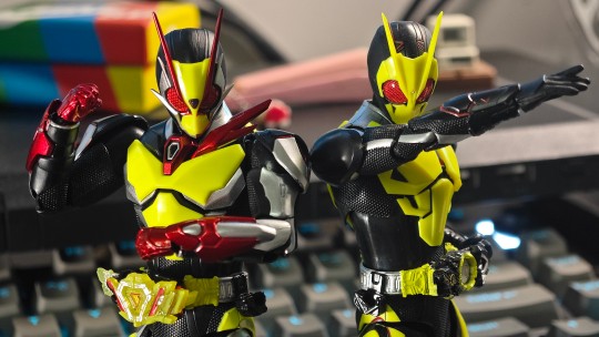 Change one to two！Kamen rider zero two！