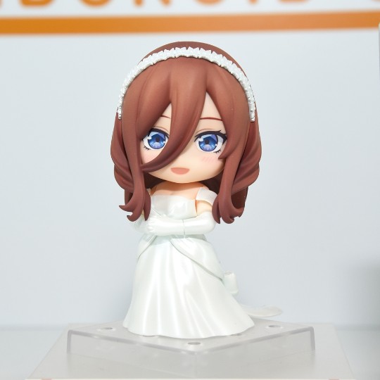 GSC 粘土人 五等分的新娘∽ 中野三玖 婚纱 展图搬运