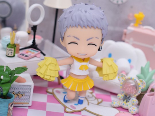 粘土人配件-黄色拉拉队替换身