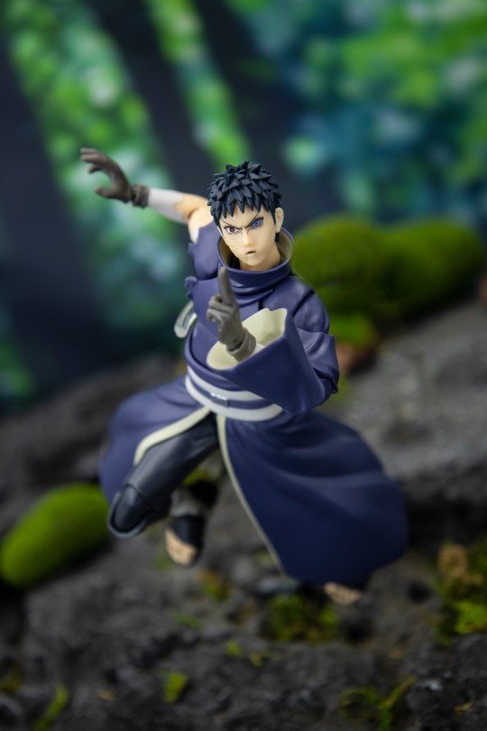 万代 SHF 火影忍者 宇智波带土 -空虚绝望的梦- 【吾昂王的模玩摄影分享】