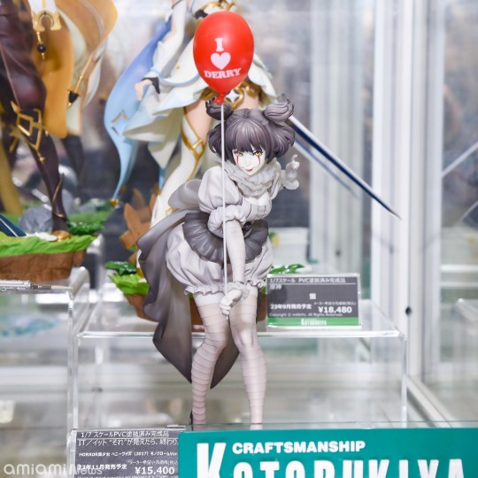 寿屋 恐怖美少女 小丑回魂 潘尼怀斯（2017） 纯色版 展图搬运