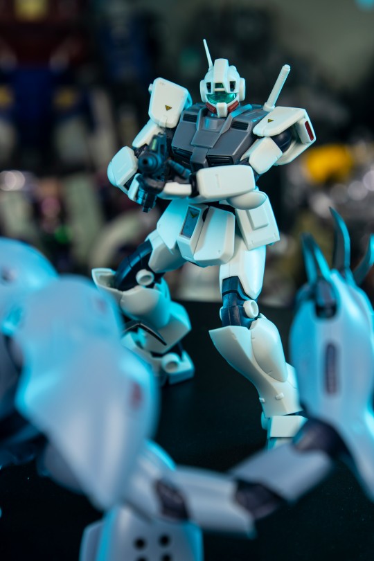 万代 ROBOT魂 RGM-79D 寒带吉姆 ver. A.N.I.M.E. 【吾昂王的模玩摄影分享】