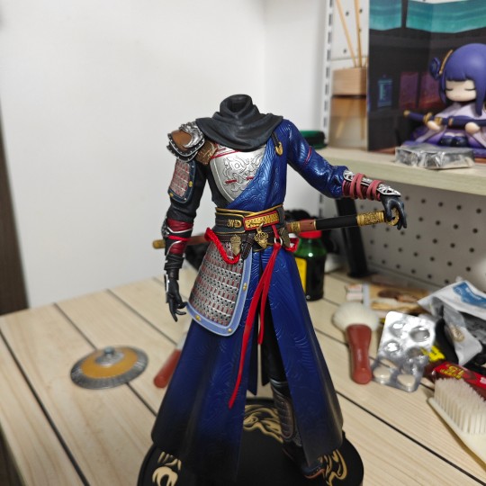 这个天暗星有点吓人了，400块质量要比我想象中的高，头雕面相不错，但是我没好好打光拍出来比较阴间就不放了