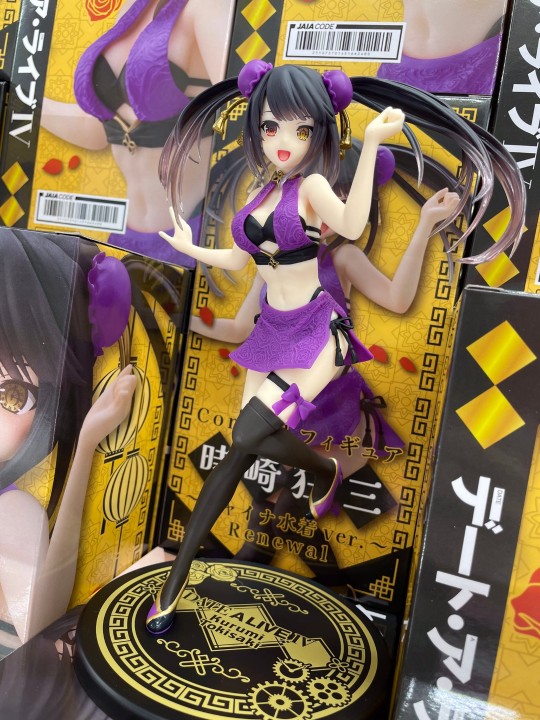 TAITO Coreful 约会大作战 第四季 时崎狂三~国风泳装~新装版 大货实拍返图搬运