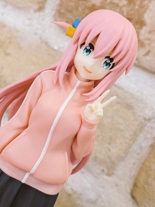 世嘉 Desktop×Decorate Collections 孤独摇滚！ 后藤独 大货实拍返图搬运