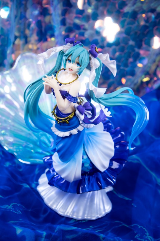 TAITO景品 AMP系列初音未来 美人鱼ver.【吾昂王的模玩摄影分享】