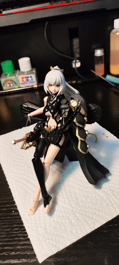 进行了一些学习 失踪了一些喷坏了不心疼的装甲和人马的素体 拼成了一些奇奇怪怪的东西