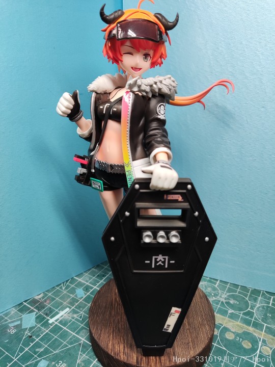 wf2023 明日方舟 可颂 涂装作品