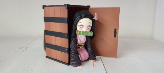 FuRyu 鬼灭之刃 木箱中出来的祢豆子 大货实拍返图搬运