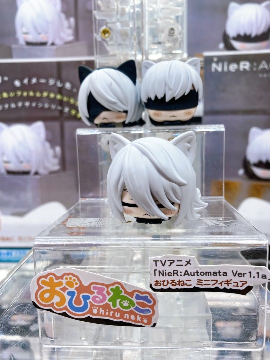 世嘉 尼尔：自动人形 动画版 午睡猫咪 精细小人偶 大货实拍返图搬运