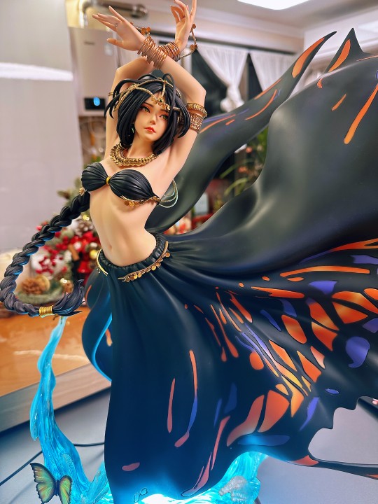 收到蝶舞 心满意足