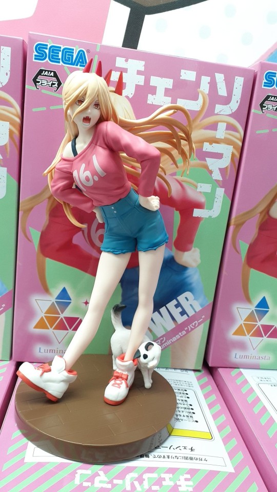 世嘉 Luminasta 链锯人 帕瓦 再版 大货实拍返图搬运