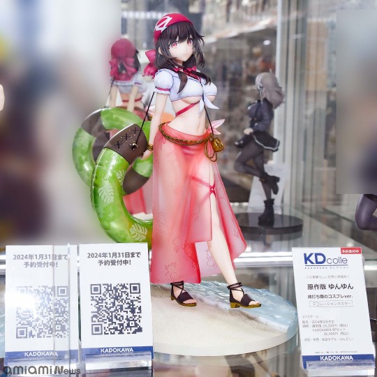 【搬运】角川 KDcolle 为美好的世界献上祝福！悠悠 原作版 海滩上的角色扮演 展图搬运