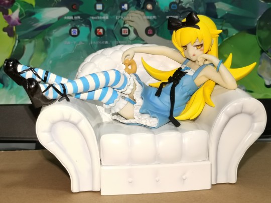 眼镜厂 一番赏 〈物语〉系列 -暦ノ至福ノ时-  忍野忍 爱丽丝梦游仙境配色 限定100体