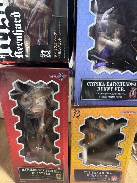 muv-luv这几只老物的新品算是都收到了