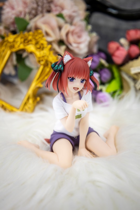 这是谁家可爱的小猫娘？TAITO五等分花嫁 中野二乃 猫娘猫咪居家服 【吾昂王的模玩分享】