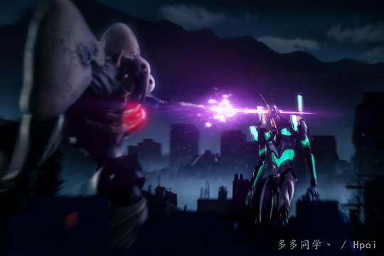 如何用模玩还原eva名场面？