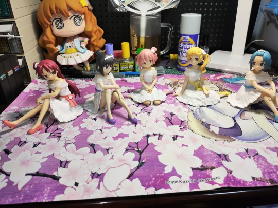 眼镜厂 魔法少女小圆 坐姿五色战队