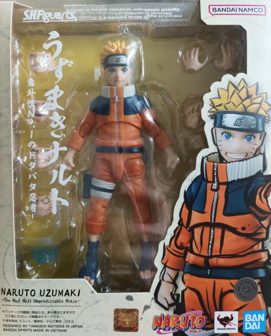 S.H.Figuarts 火影忍者 漩涡鸣人 -最难预料的胡闹忍- 可动还不错