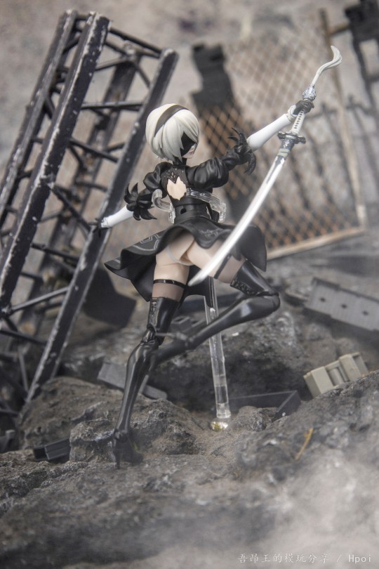 万代 SHF 尼尔机械纪元【吾昂王的模玩摄影分享】