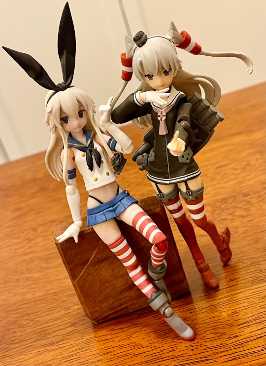 Figma岛风&天津风   姐崎宁宁&高岭爱花