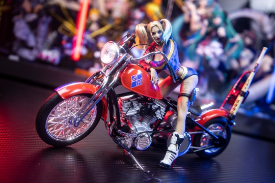 古校长PrincipalGu  原野文化 DC载具系列 小丑女哈利奎因摩托车 【吾昂王的模玩摄影分享】