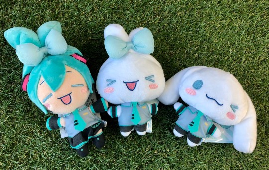 世嘉 初音未来×大耳狗  毛绒玩偶（EX） 大货实拍返图搬运