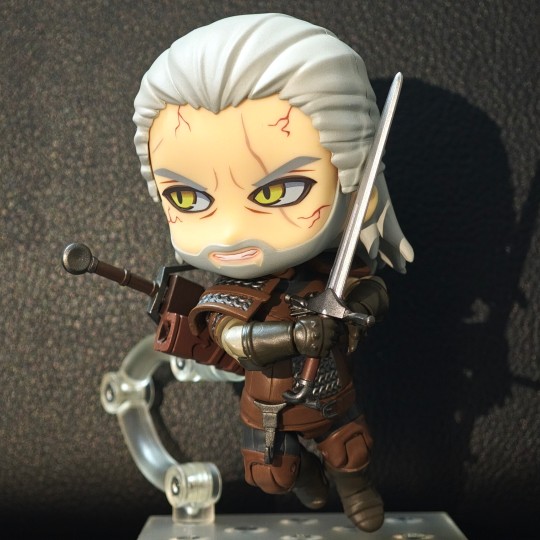 粘土人 白狼杰洛特 随拍