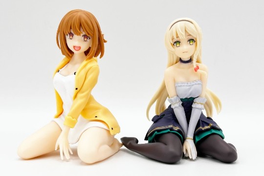 世嘉 小坐系列 莱莎的炼金工房 ～常暗女王与秘密藏身处～ 莱莎&科洛蒂娅 大货实拍返图搬运