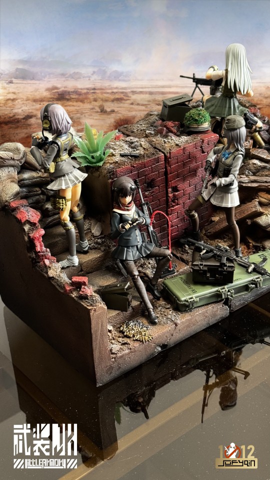 mmmtoys 1/12 城市战壕场景