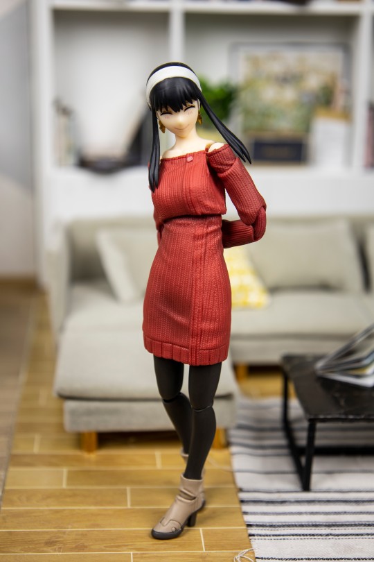 万代 SHF 间谍过家家 约尔小姐 居家服 【吾昂王的模玩摄影分享】